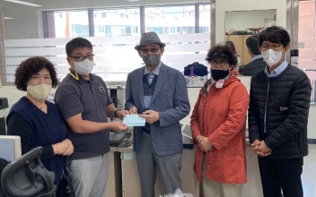 가곡사랑 365팀 후원금 전달 이미지